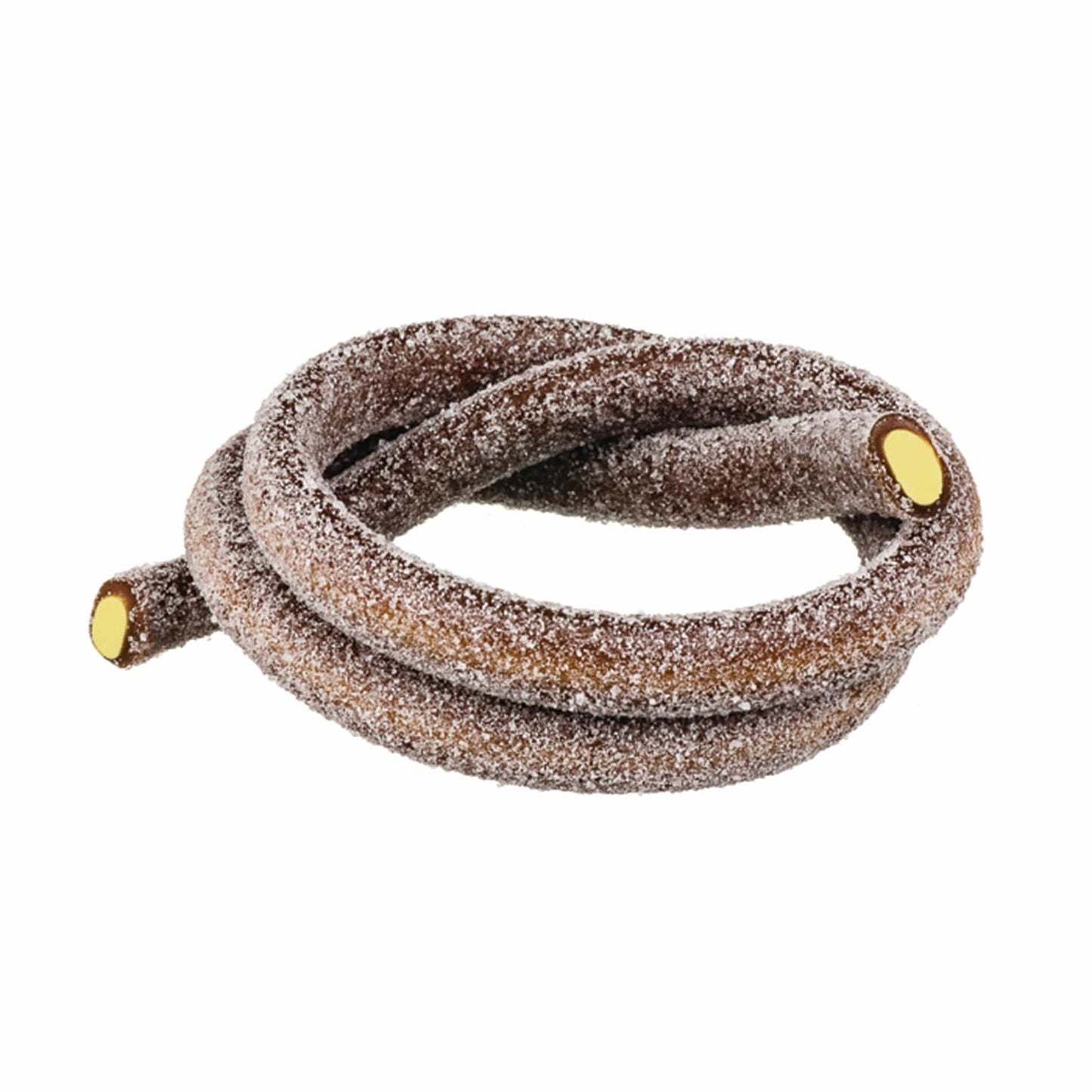 Meeega Cables Gummy Rope SOUR COLA Copy of Meeega Cables European Chewy Rope Candy - Custom 12-Pack individually wrapped Meeega Cables, each over 2-feet long cups with lids and straws