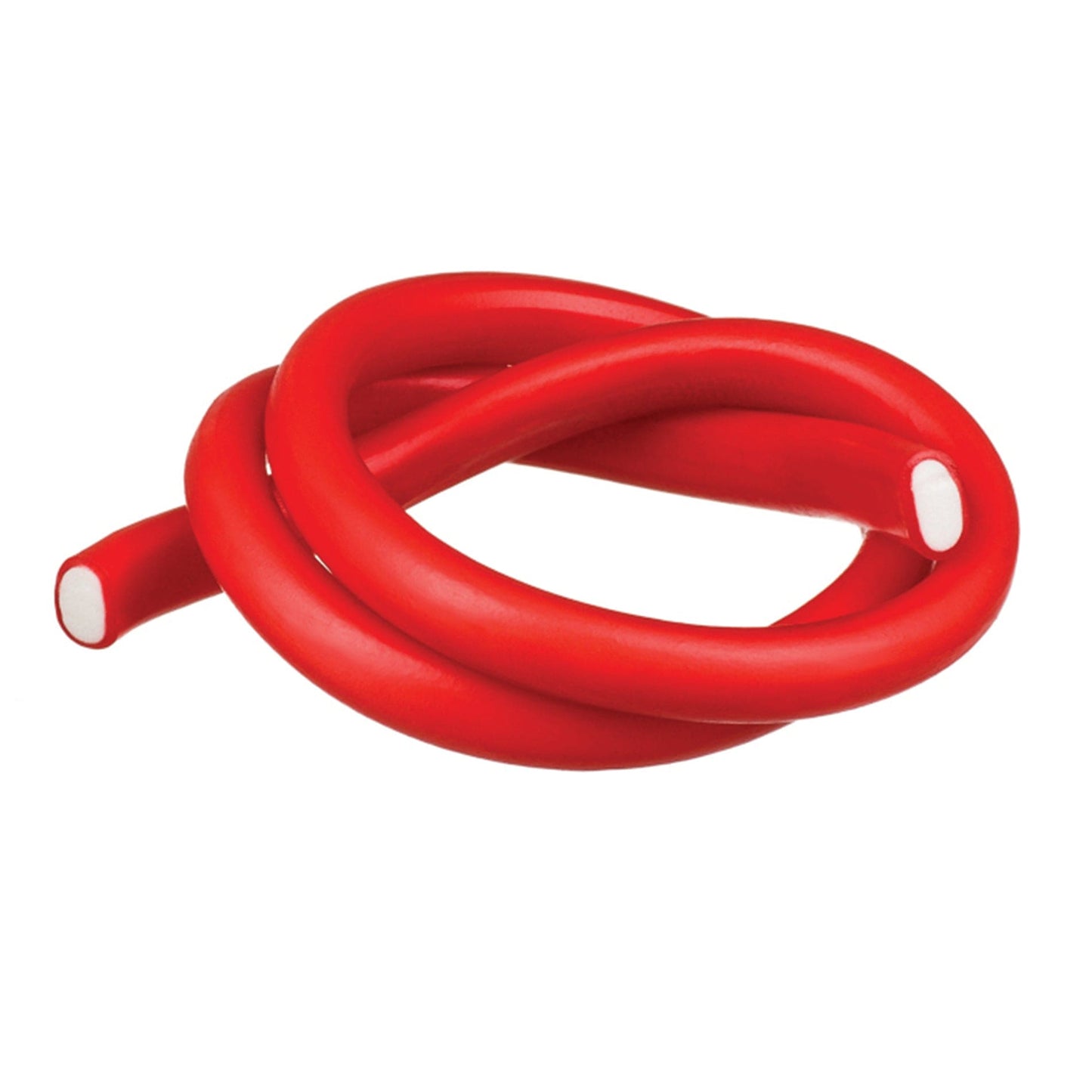 Meeega Cables Gummy Rope STRAWBERRY Copy of Meeega Cables European Chewy Rope Candy - Custom 12-Pack individually wrapped Meeega Cables, each over 2-feet long cups with lids and straws