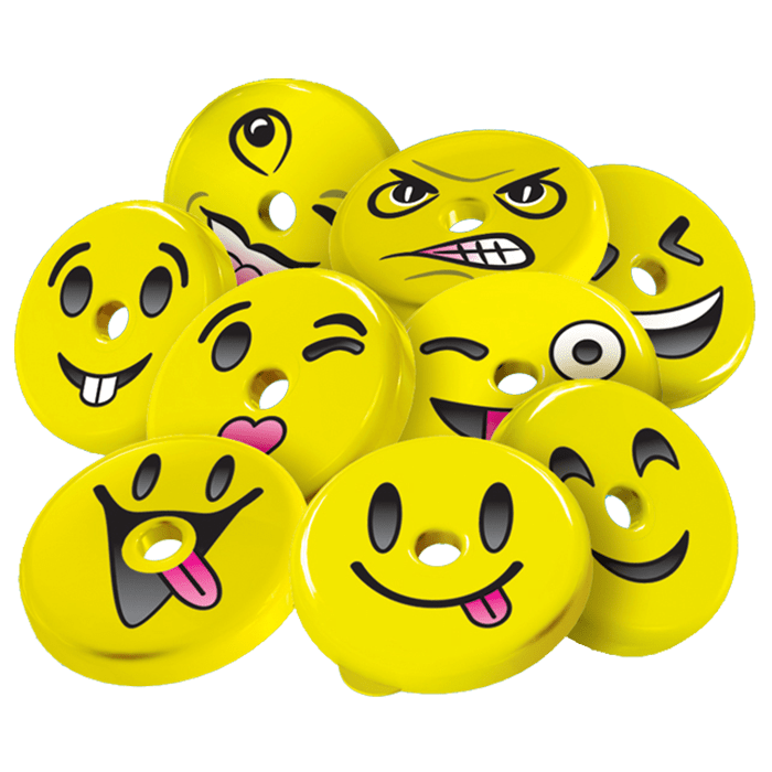 Sweet World USA Yard Cups Copy of Smiley Face Ice Yard Cups (54 Cups - Yellow Lids) - for Margaritas, Cold Drinks, Frozen Drinks, Kids Parties - 17 oz. (500 ml) cups with lids and straws